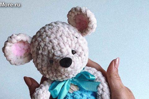 Амигуруми: схема Мышаня. Игрушки вязаные крючком — Free crochet patterns.