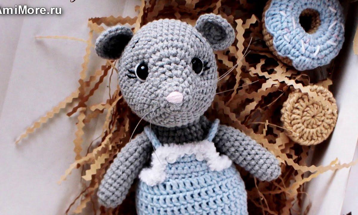 Амигуруми: схема Мышонок Пикки. Игрушки вязаные крючком — Free crochet patterns.