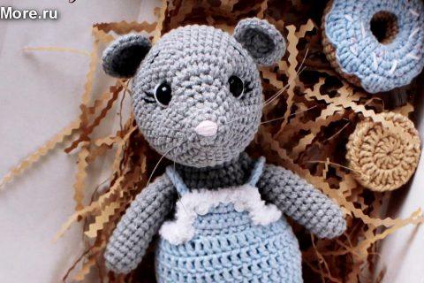 Амигуруми: схема Мышонок Пикки. Игрушки вязаные крючком — Free crochet patterns.