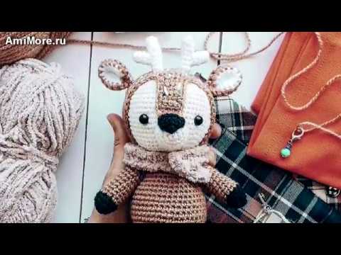 Амигуруми: схема Оленёнок. Игрушки вязаные крючком — Free crochet patterns.