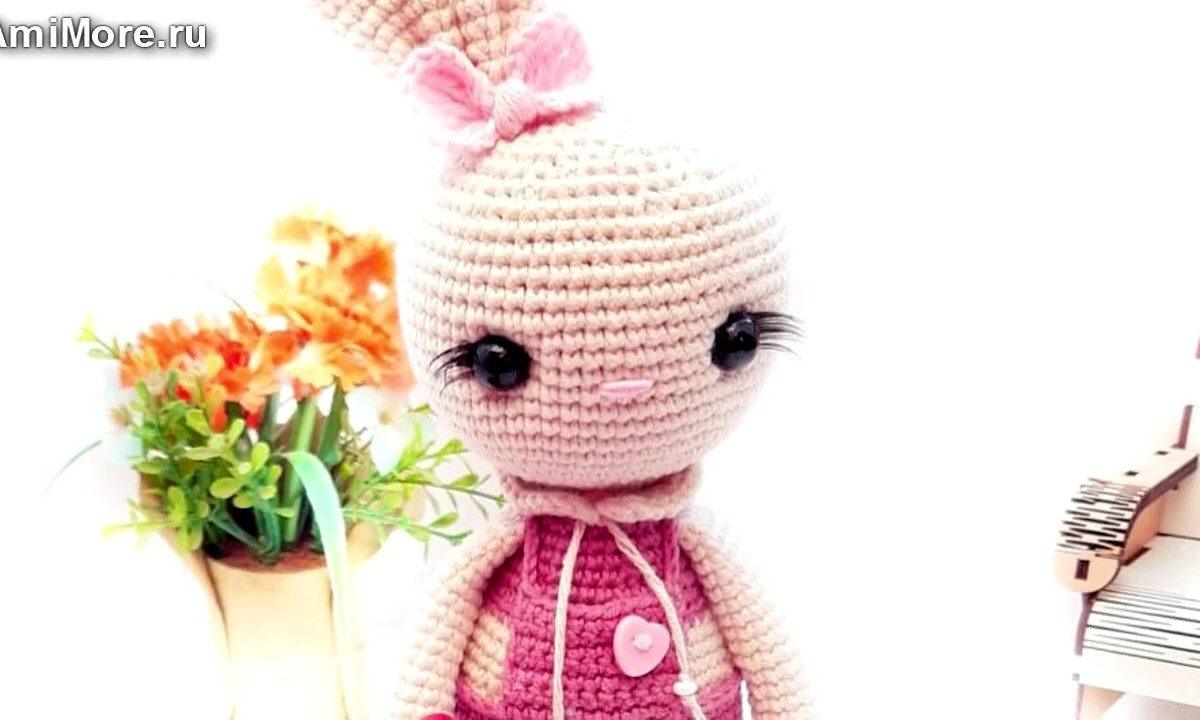 Амигуруми: схема Зайка. Игрушки вязаные крючком — Free crochet patterns.