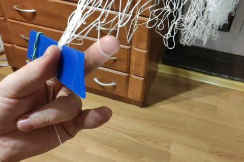 Быстрый и прочный узел для плетение сетей, кастинговая сеть, cast net fishing