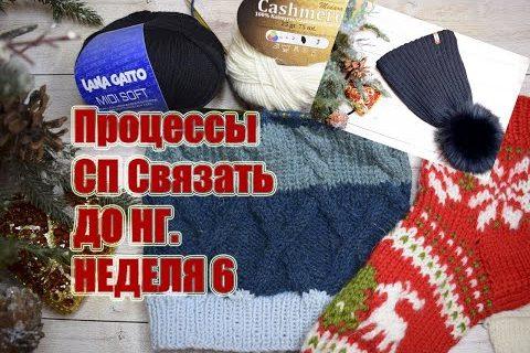 Что вяжу, связала, процессы…СП связать до НГ.  5 неделя