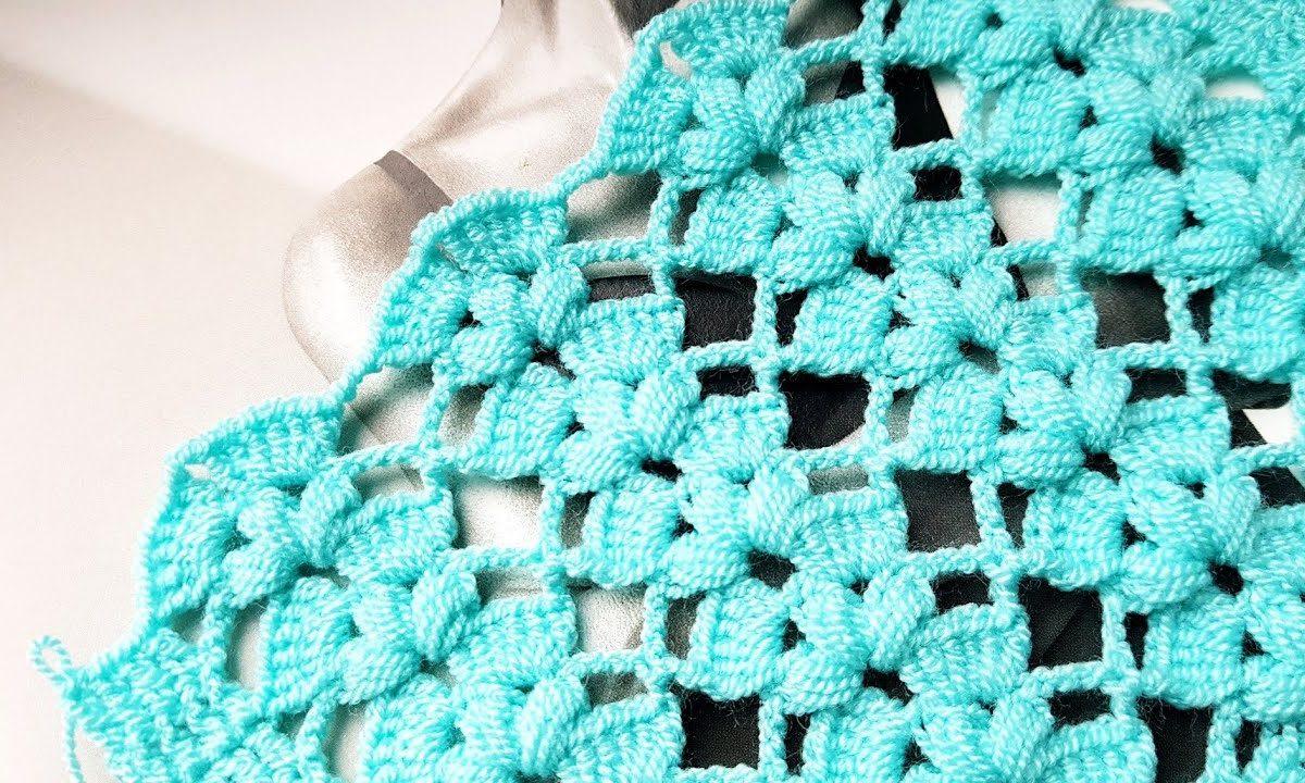 Crochet pattern ❤ Узор крючком ❤ strickmuster ❤ tricot ❤ how to knit ❤  tricô ❤  örgü deseni बुनना