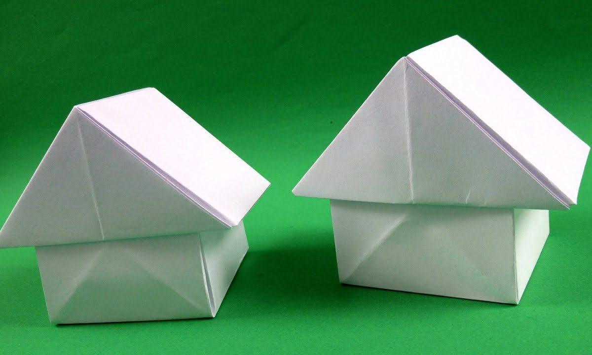 How to make an Origami House — Paper House