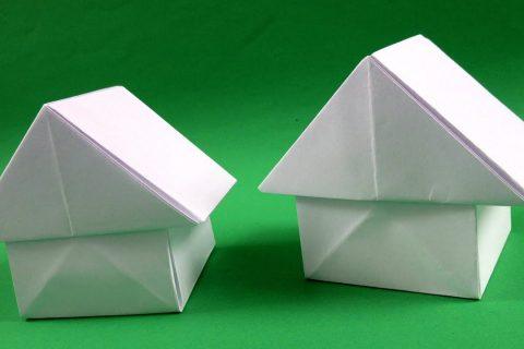 How to make an Origami House — Paper House
