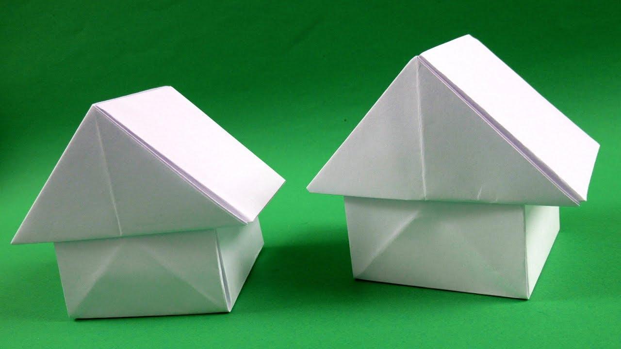 How to make an Origami House - Paper House - Я рукодельница