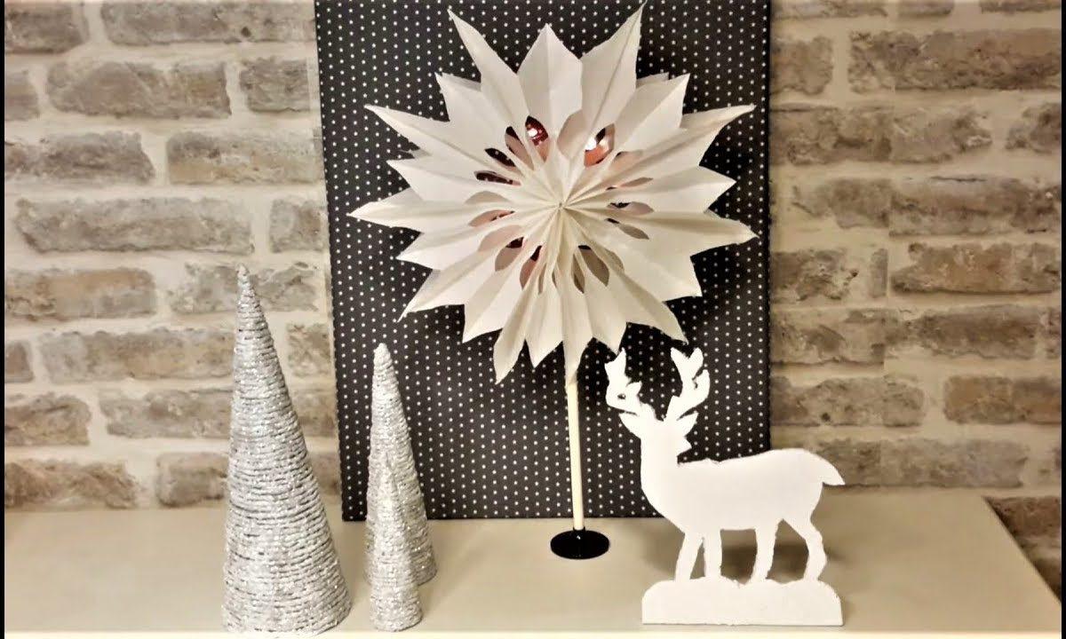 Как сделать объемную 3d снежинку…3d paper snowflake …