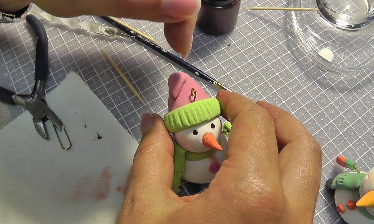 Как сделать ПОДВЕС ДЛЯ ЕЛОЧНОЙ ИГРУШКИ из полимерной глины
