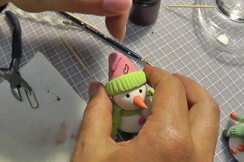 Как сделать ПОДВЕС ДЛЯ ЕЛОЧНОЙ ИГРУШКИ из полимерной глины