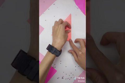 Как сделать губы оригами