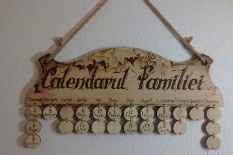 Как заработать выжиганием? Семейный календарь,.family calendar.