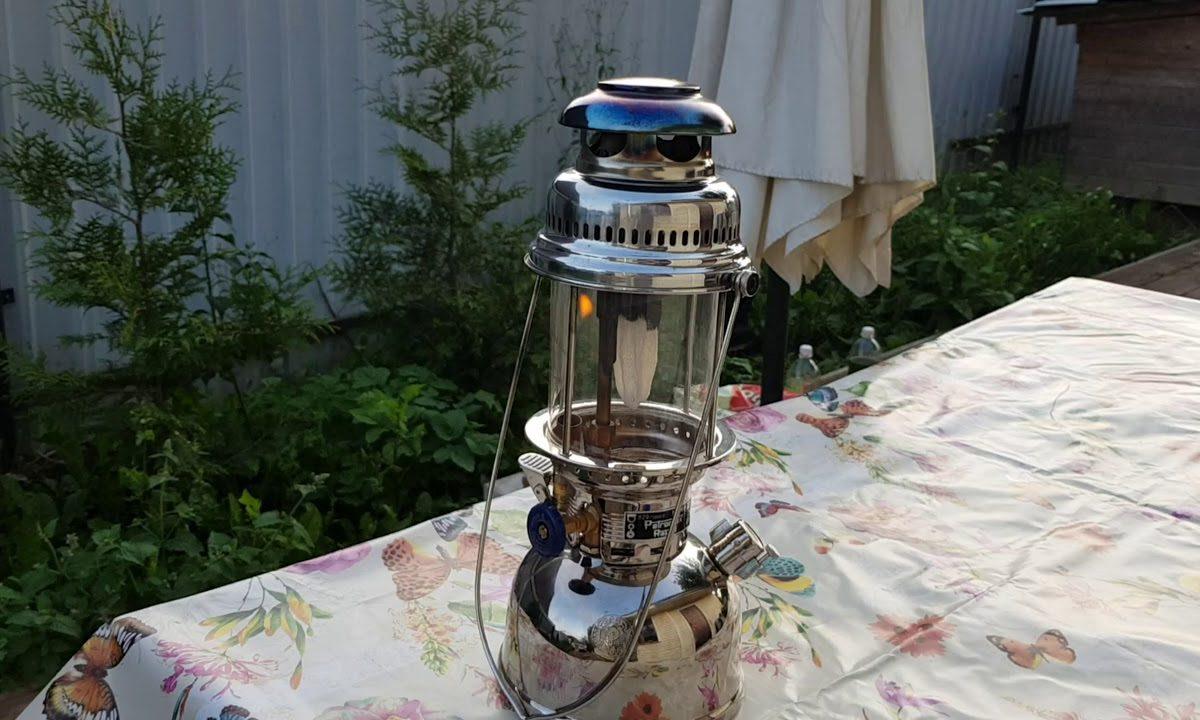 Лампа Petromax Rapid 500 на самогоне (спирте)