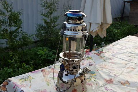 Лампа Petromax Rapid 500 на самогоне (спирте)