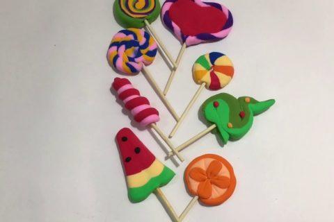Лепка Радужные Леденцы Конфеты
