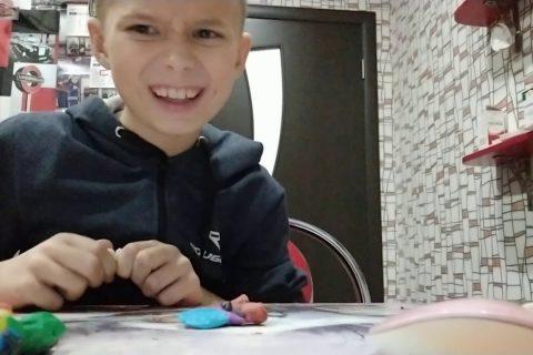 Лепка леон акула