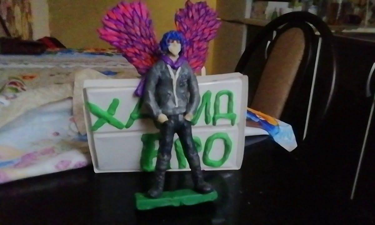 Лепка токийский гуль Аято киришыма :Ayato kirishima