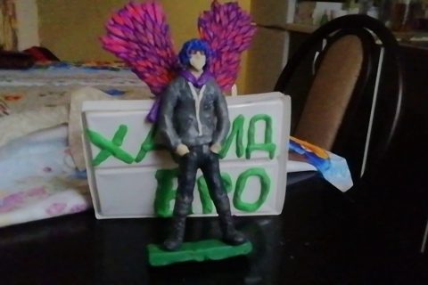 Лепка токийский гуль Аято киришыма :Ayato kirishima