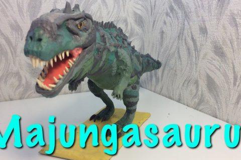Making Majungasauruhs Tutorial Clay Art Dinosaurs ? Jurassic World Evolution Видео Лепка Пластилин
