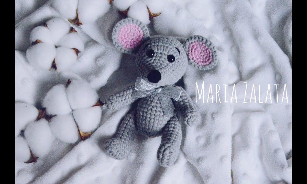 Мастер класс — Вязаная мышка крючком