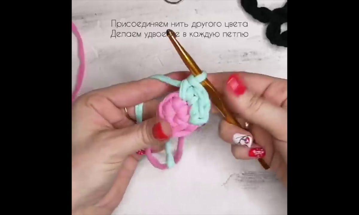 Мастер-класс уши для сумки-мыши. Вязание крючком