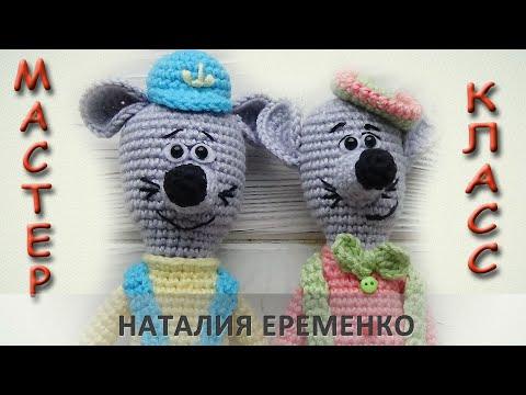 Мышонок крючком // мастер-класс toyfabric