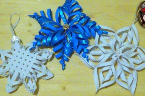 НОВОГОДНИЕ ОБЪЕМНЫЕ СНЕЖИНКИ ИЗ ФОАМИРАНА. Красивые Снежинки Просто и Быстро