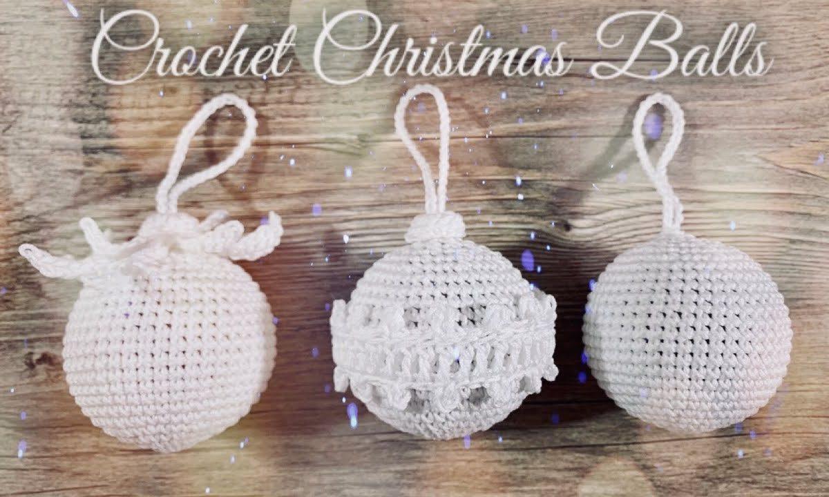 Новогодние шары крючком: свяжем коллекцию? ⚪️❄️?✨ crochet christmas balls
