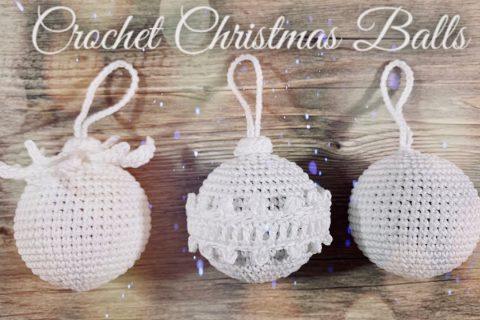 Новогодние шары крючком: свяжем коллекцию? ⚪️❄️?✨ crochet christmas balls