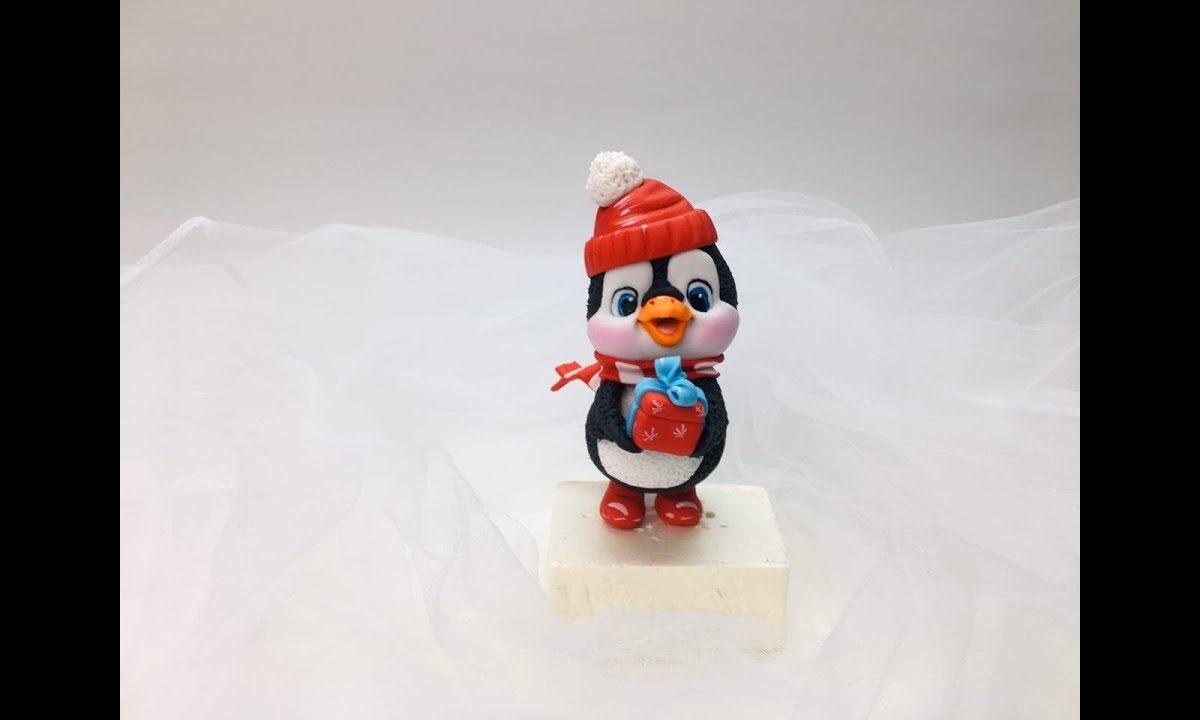 Новогодний пингвин_New Year’s penguin_Pinguim de Ano Novo