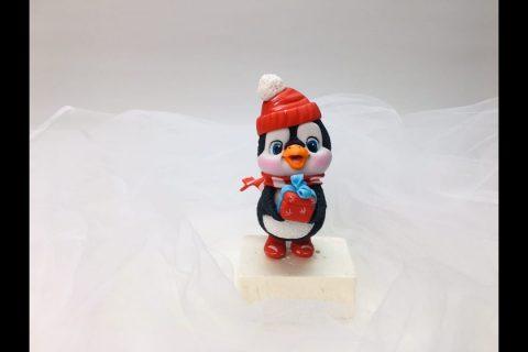 Новогодний пингвин_New Year’s penguin_Pinguim de Ano Novo