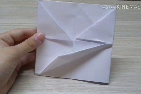 Оригами собака