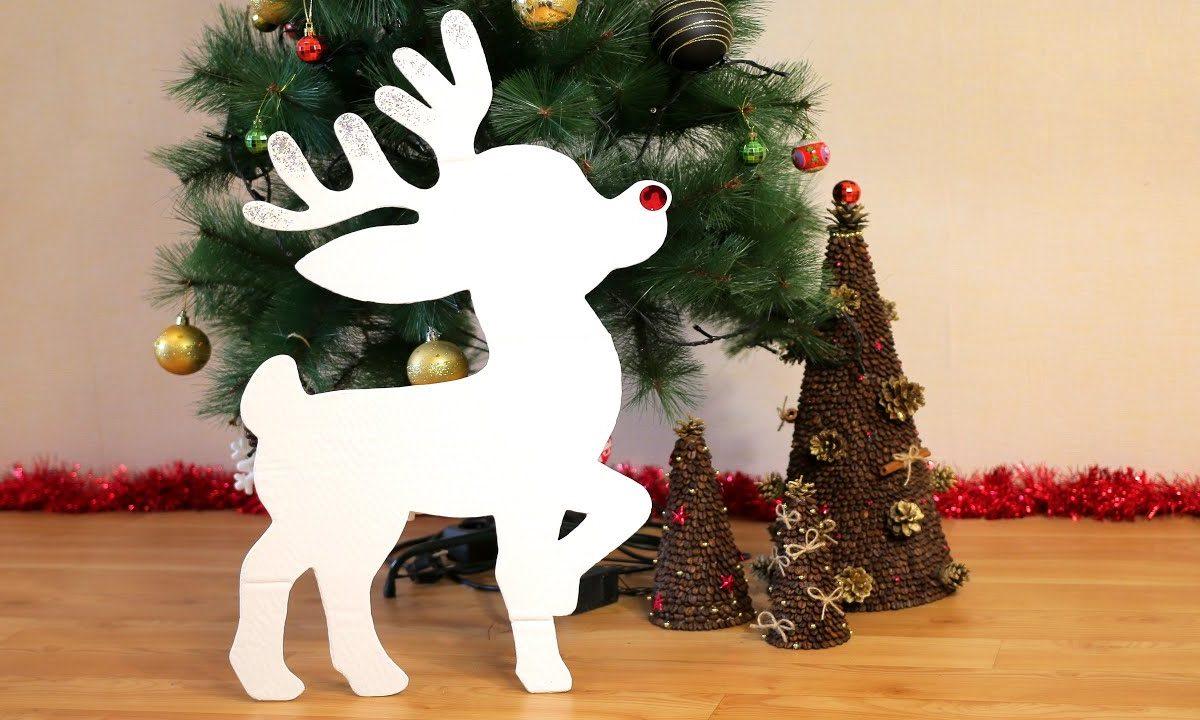 Олень из картона своими руками / DIY / Cardboard deer