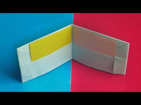 Оригами кошелек  Как сделать ороигами кошелек из бумаги своими руками  Origami purse