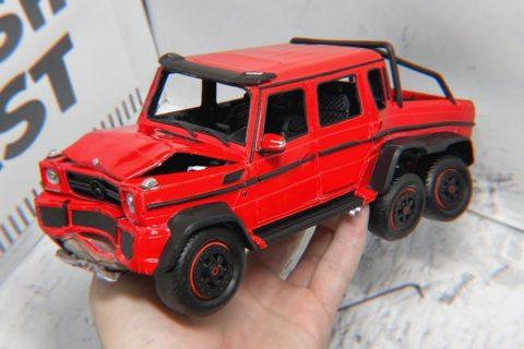 Разбил Гелик 6×6 из ПЛАСТИЛИНА, устроил КРАШ ТЕСТ.
