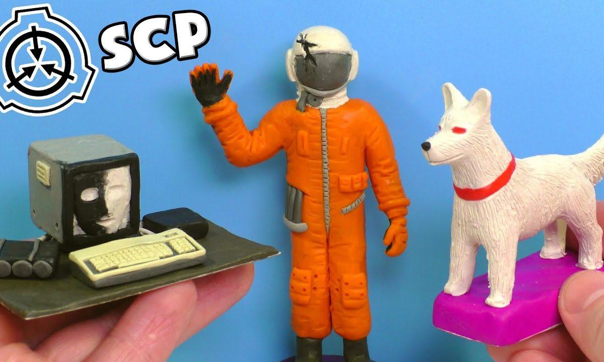 SCP-079 Старый ИИ, SCP-1959 Пропавший космонавт, SCP-1111 Белый пес — Лепим из пластилина