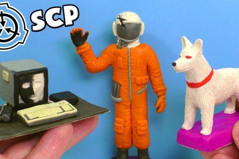 SCP-079 Старый ИИ, SCP-1959 Пропавший космонавт, SCP-1111 Белый пес — Лепим из пластилина