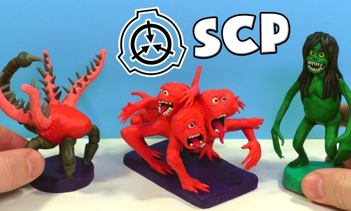 SCP-811 Болотница, SCP-610 Ненавидящая плоть и SCP-058  Сердце Тьмы — Лепим из пластилина