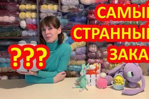 Самый странный заказ по вязаной игрушке который я принимала и вязала крючком.