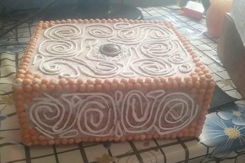 Шкатулка из картонной каробки