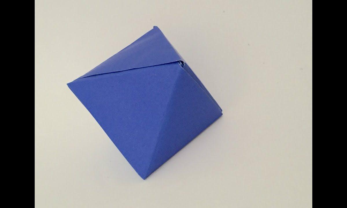 折纸 菱形体 origami Diamond cube พับกระดาษ  종이 접기、折り紙、 оригами 、Paper art