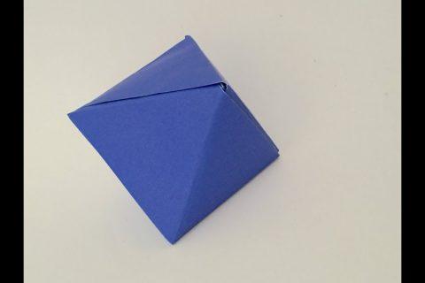 折纸 菱形体 origami Diamond cube พับกระดาษ  종이 접기、折り紙、 оригами 、Paper art