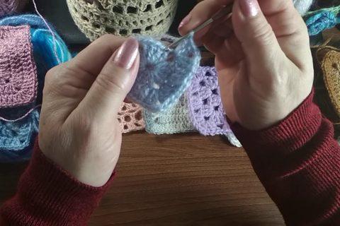 #вязание #крючок #плотныйквадрат