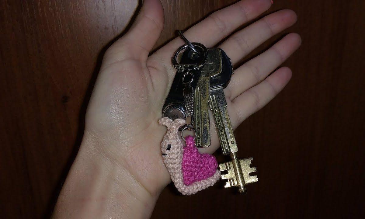 Милая улитка крючком | Вязаные игрушки.Улитка ВАЛЕНТИНКА-с сердечком