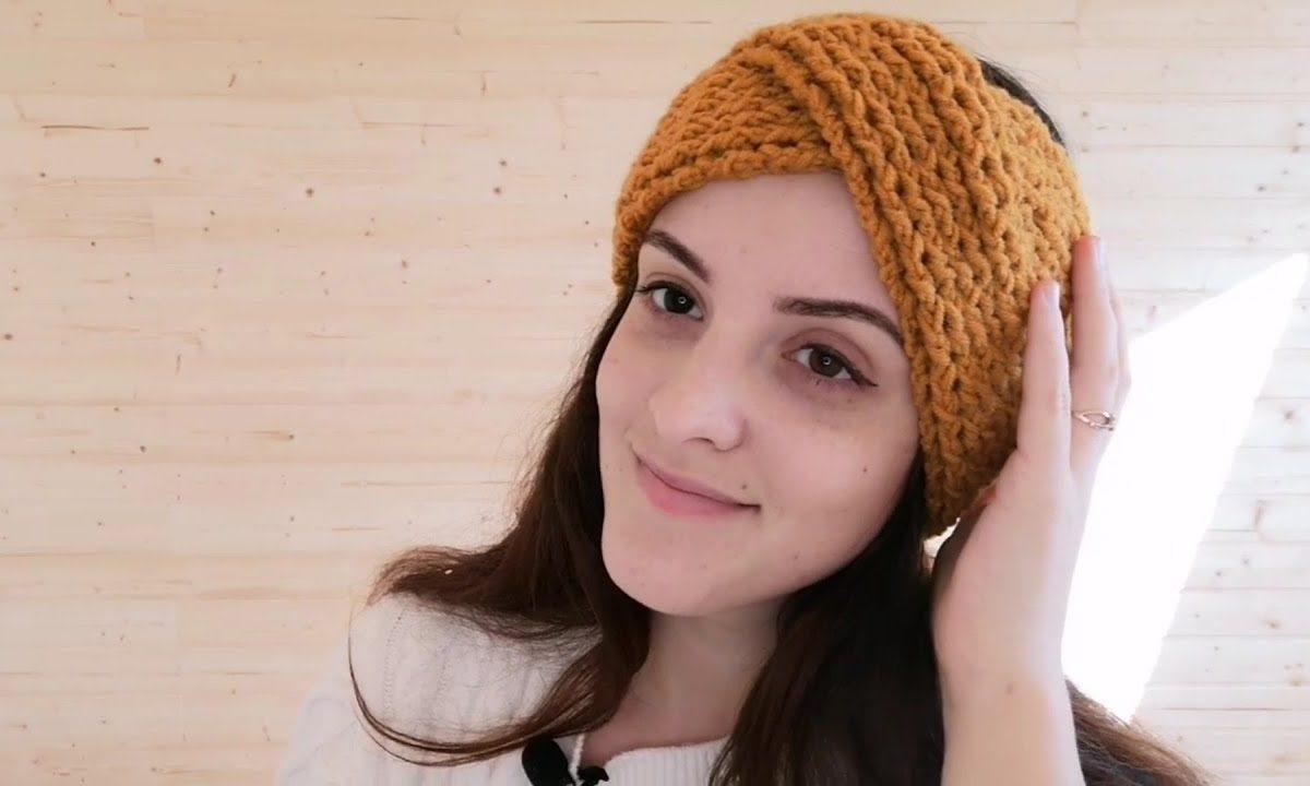 Чалма крючком, вяжем модный головной убор