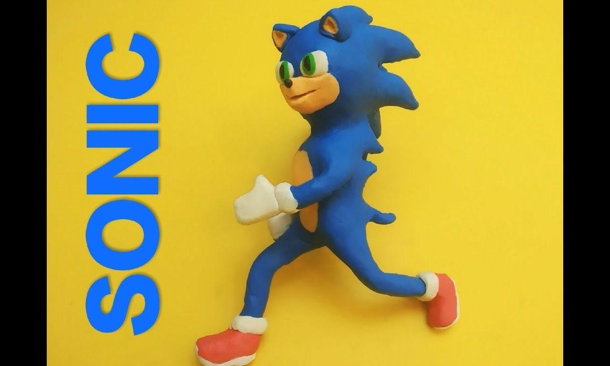 Лепка. Соник. / Sonic