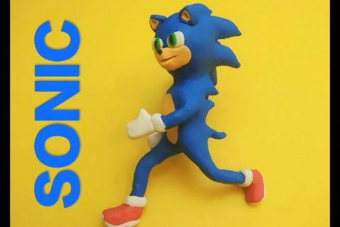 Лепка. Соник. / Sonic