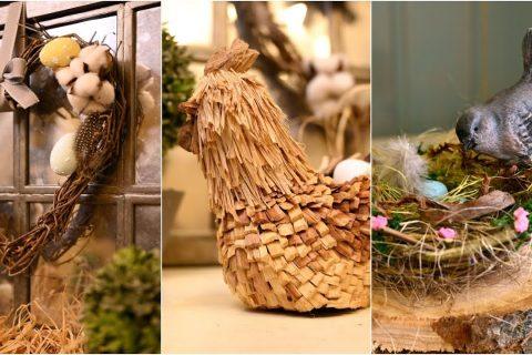Поделки к Пасхе из природных материалов / DIY Пасхальный декор