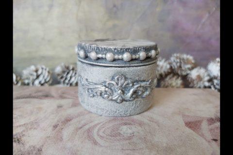 Декор стеклянной баночки/Декупаж баночки в винтажном стиле/Decoupage/DIY