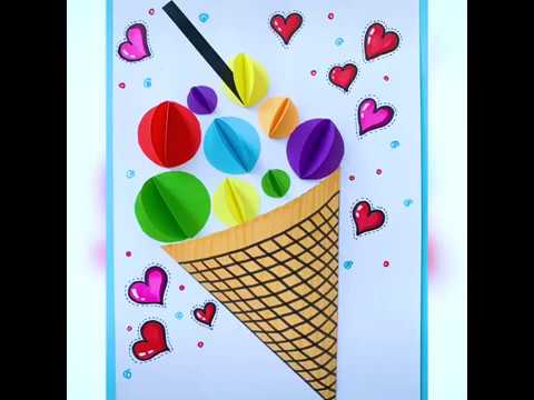 Интересные поделки из цветной бумаги/Цветы из бумаги
